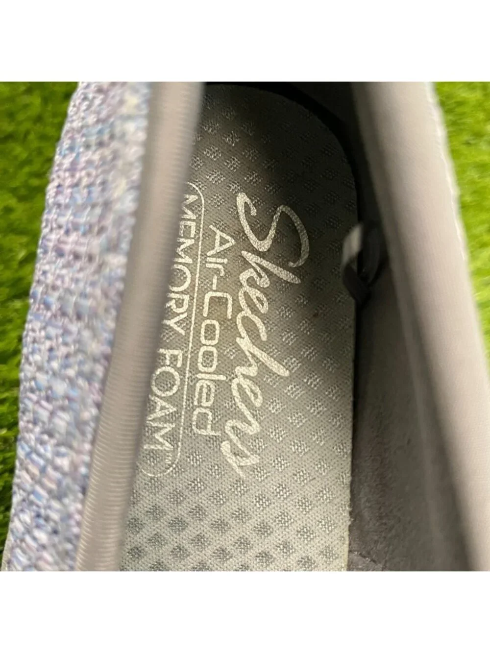 Skechers Arch Fit Laguna Adore Her Womens Size 8.5 Gray Casual Wedge Pump Shoes